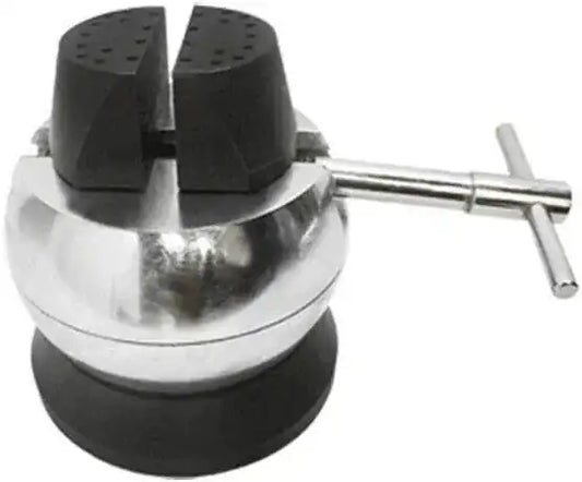 5" Chrome plated Engraving Block Ball Vise Setting Jewelry - StellerGear