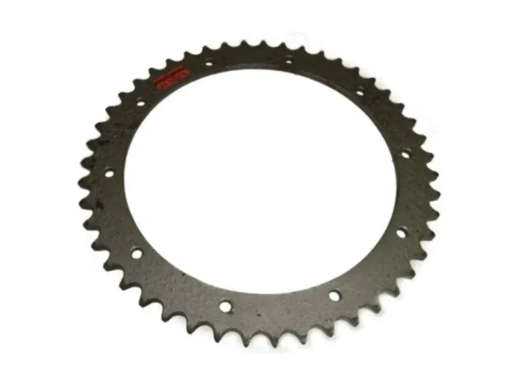 Rear sprocket for BSA motorcycles, made of durable steel, designed for optimal performance