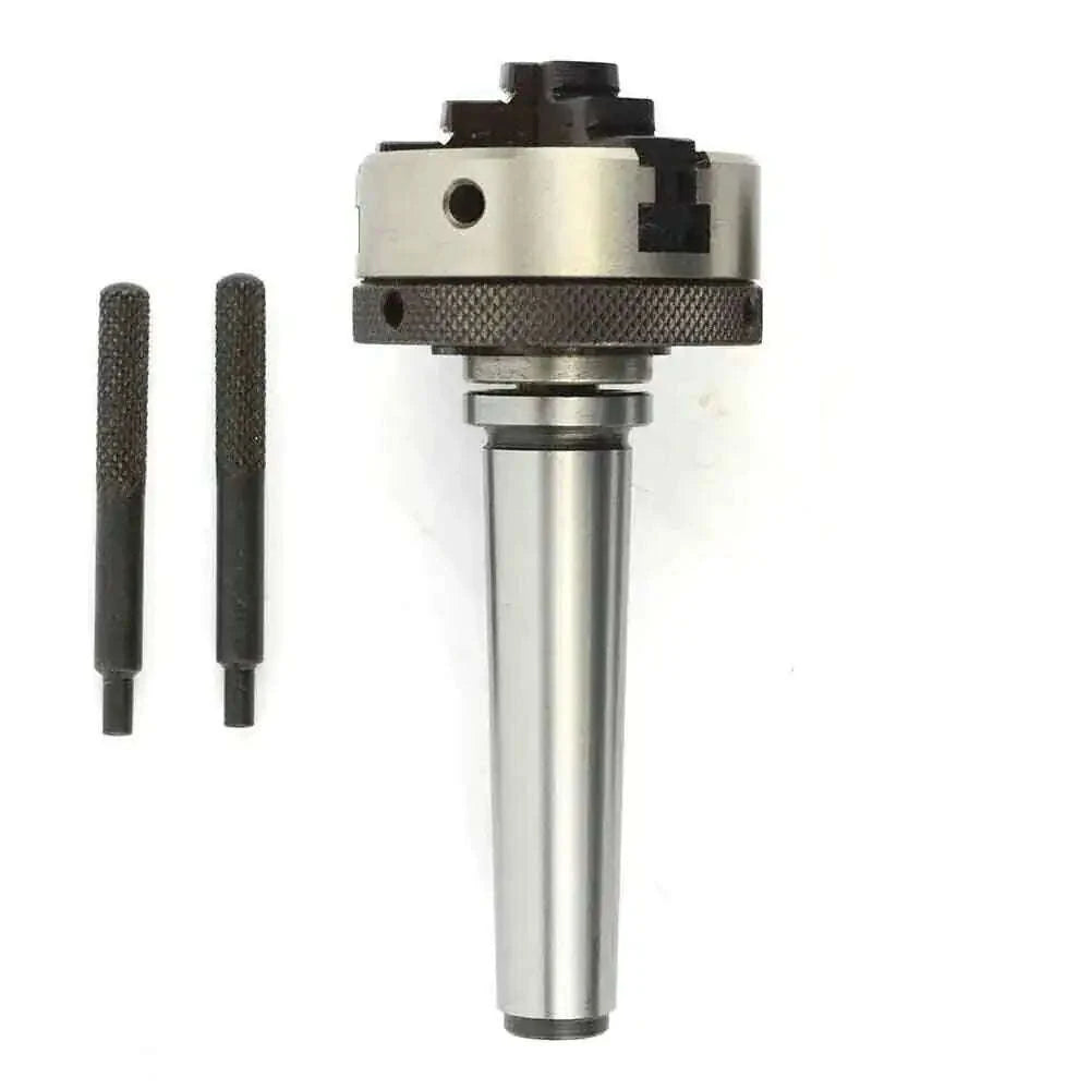 50mm 3 Jaw Mini Scroll Chuck,Mt1 Mounting Shank 6mm Drawbar Threaded 14 X 1 - StellerGear