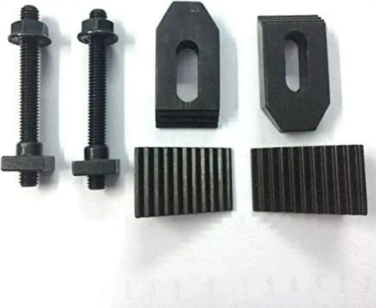 Tilting Rotary Table 4/100mm with 50mm Mini Scroll Chuck M6 Clamping Kit Set - StellerGear
