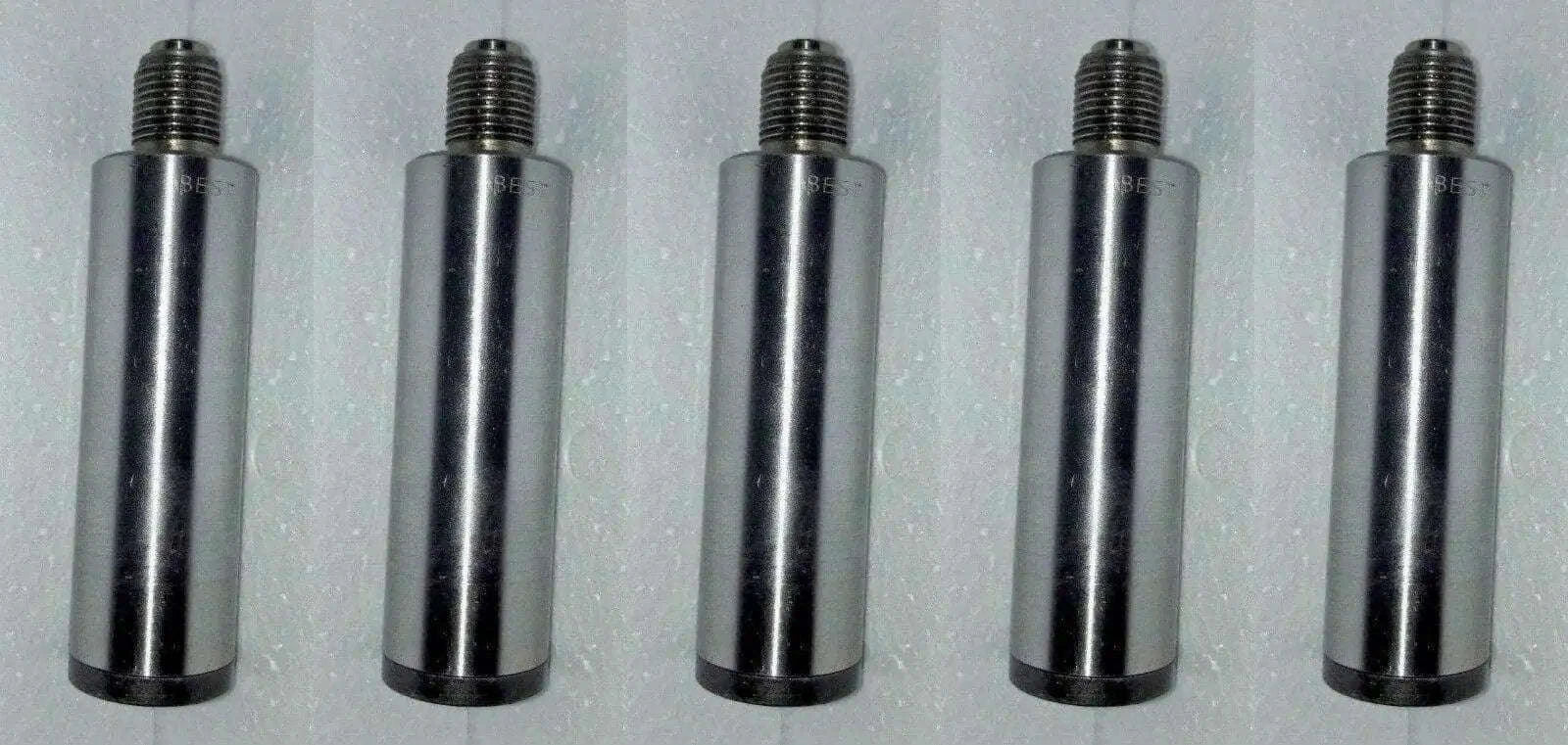 Steel Sioux style valve seat grinder stone holder, 6 inches long, for efficient valve grinding