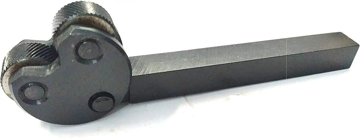 New Knurling Tool Pivot Head Diamond Medium Pitch Pattern 1/2" Sq. Shank - StellerGear