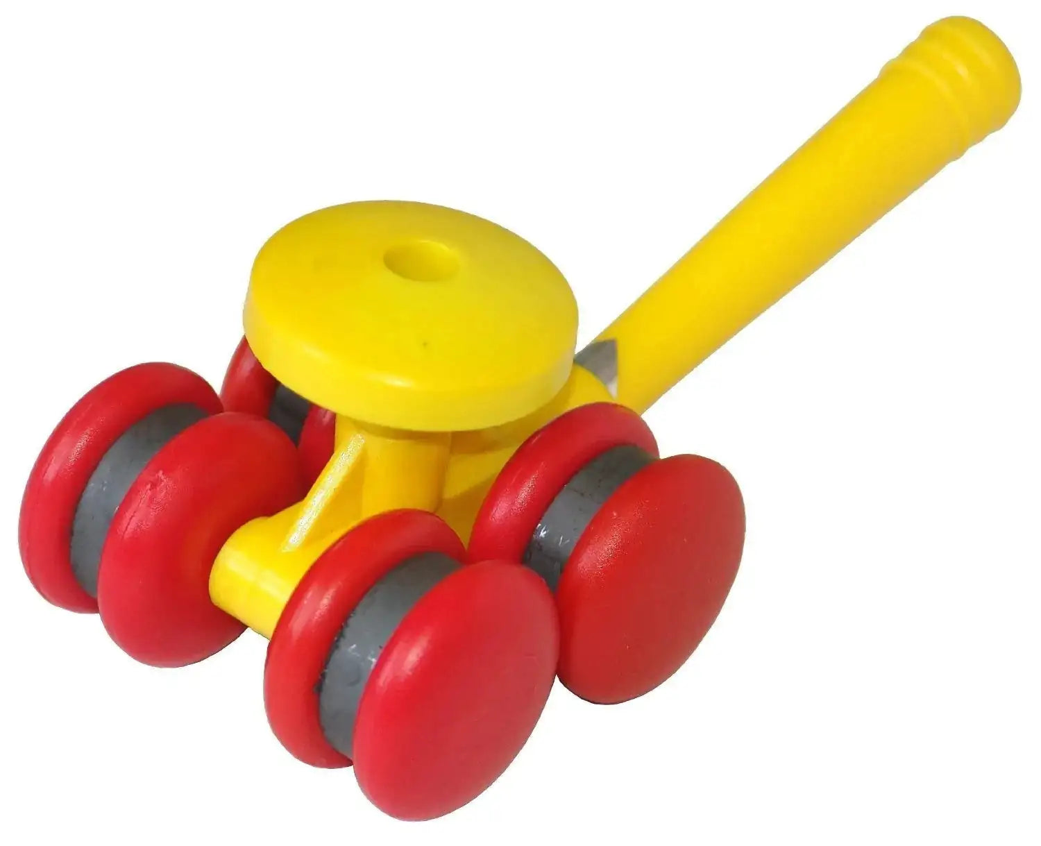 Soft acupressure spine roller designed for muscle tension relief.