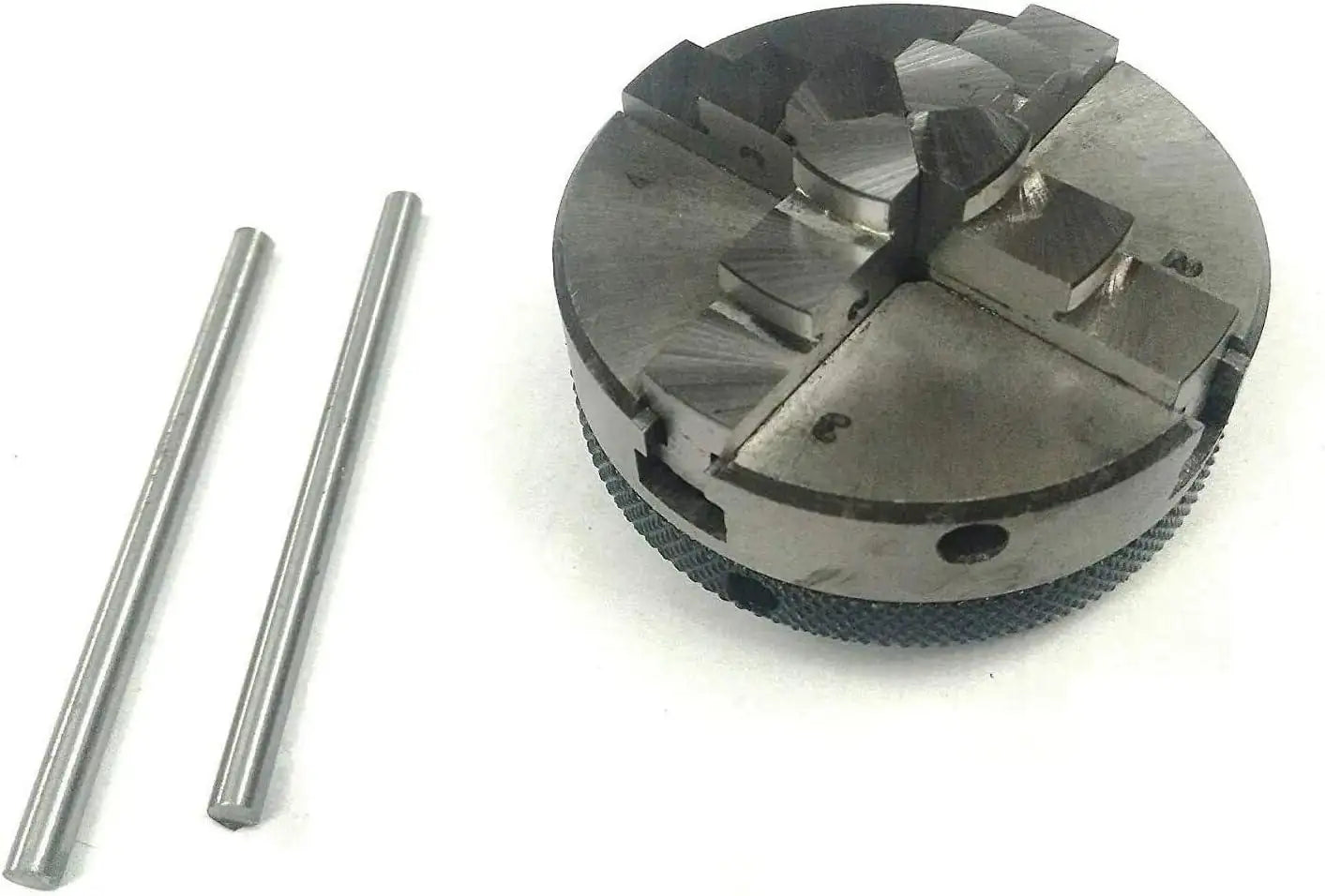 65 Mm 4 Jaws Self Centering Chuck M14 X 1 Mounting Thread Caste Iron Body - StellerGear