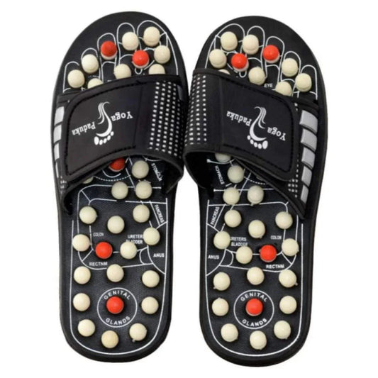 Yoga Paduka Foot Relaxer/Foot Massager Slipper/Acupressure Magnetic Therapy 6uk - StellerGear