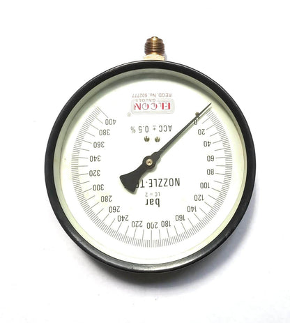 Pressure Gauge 400 Bar x 6 Diameter Inch Dry - StellerGear