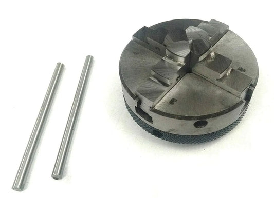 4 Jaw Self Centering Mini Lathe Chuck 50mm (M12 X 1) - StellerGear