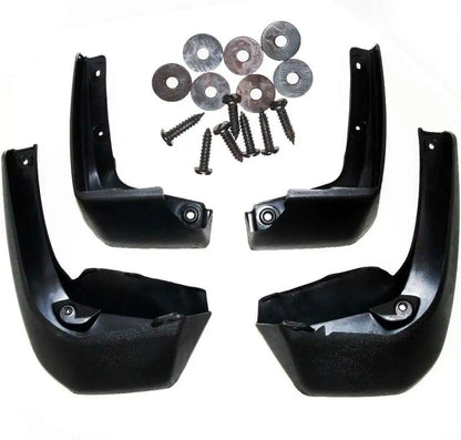 For Mud Flaps Mudguard Splash Guards Cut Type Black Plastic For Honda Jazz