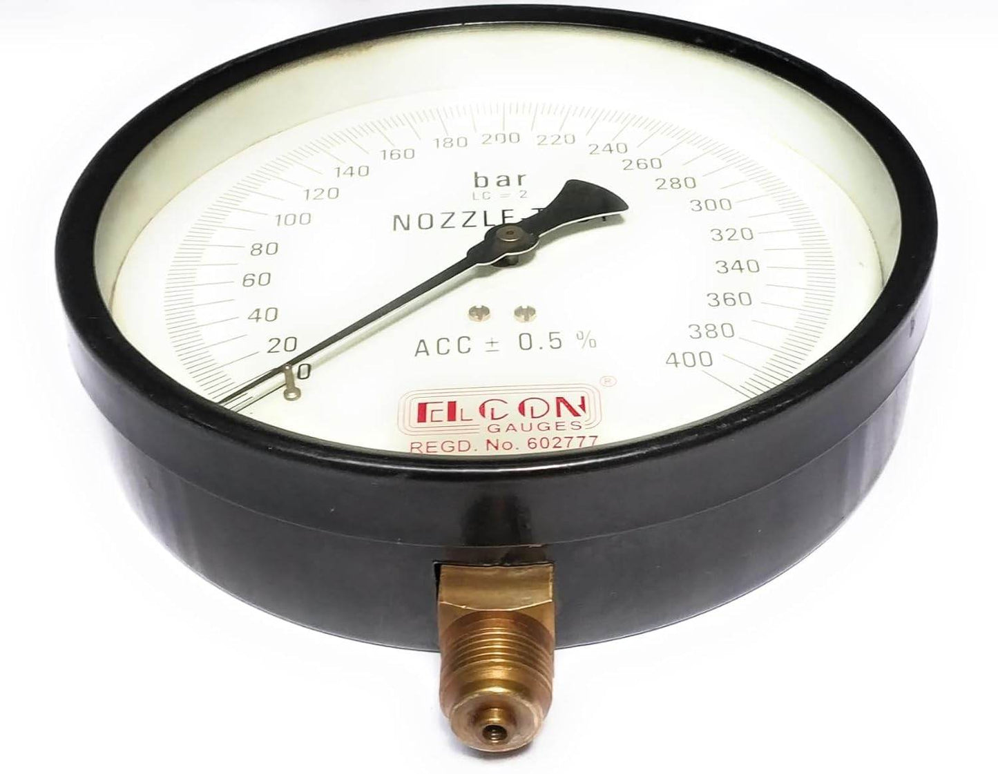 Pressure Gauge 400 Bar x 6 Diameter Inch Dry - StellerGear