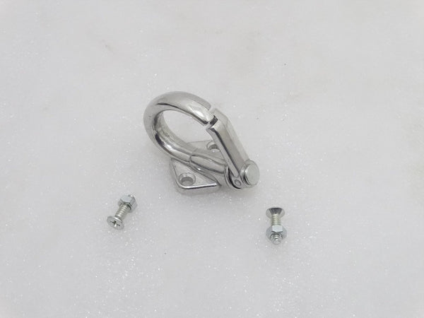 Vespa Lambretta Luggage Helmet Hook Alloy With Fixing Nuts Best Quality