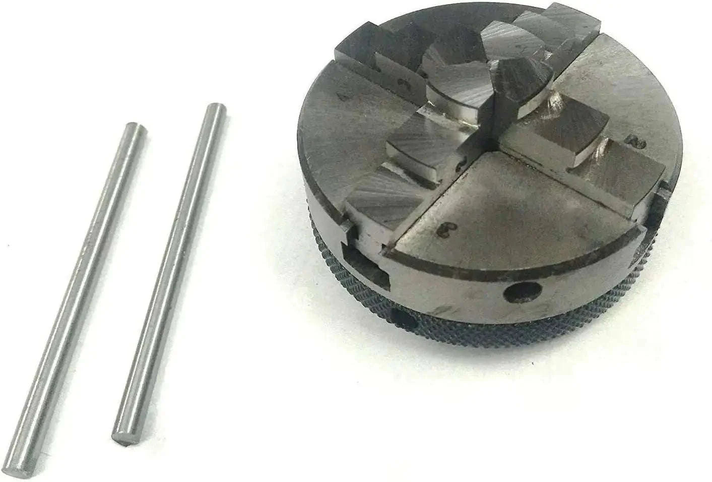 65 Mm 4 Jaws Self Centering Chuck M14 X 1 Mounting Thread Caste Iron Body - StellerGear