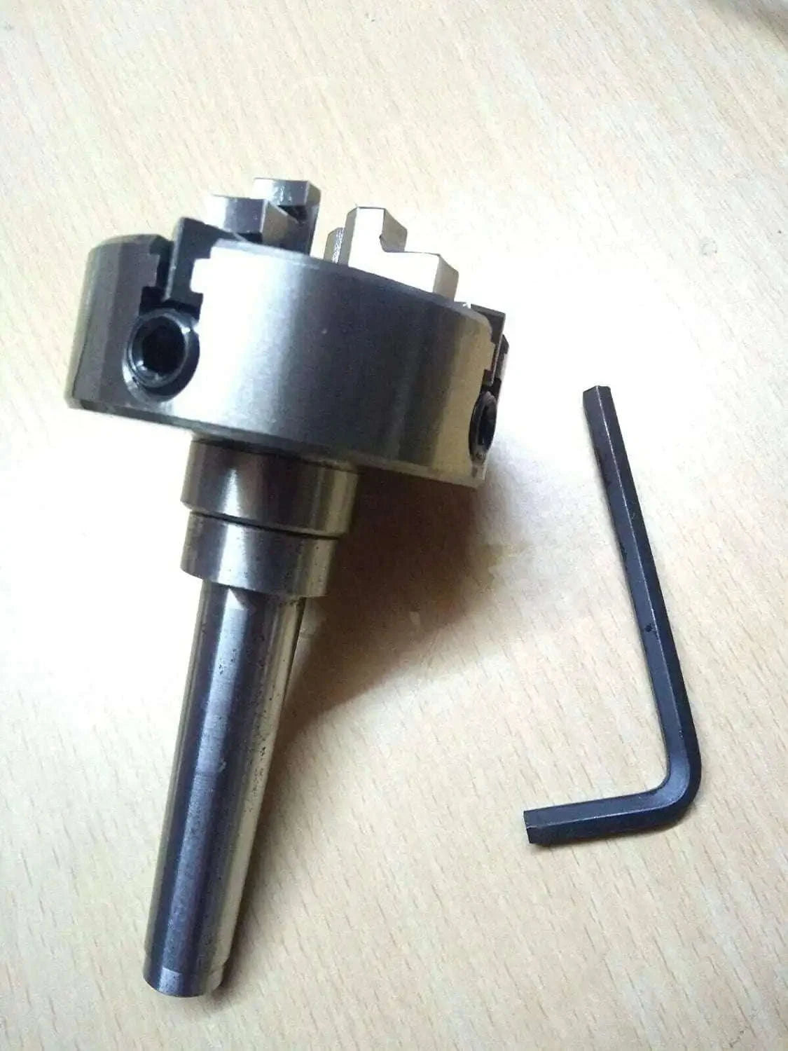 65mm 4 Jaw Independent Chuck, Mt3 Mounting Shank 1/2 Drawbar Threaded 14 X 1 - StellerGear