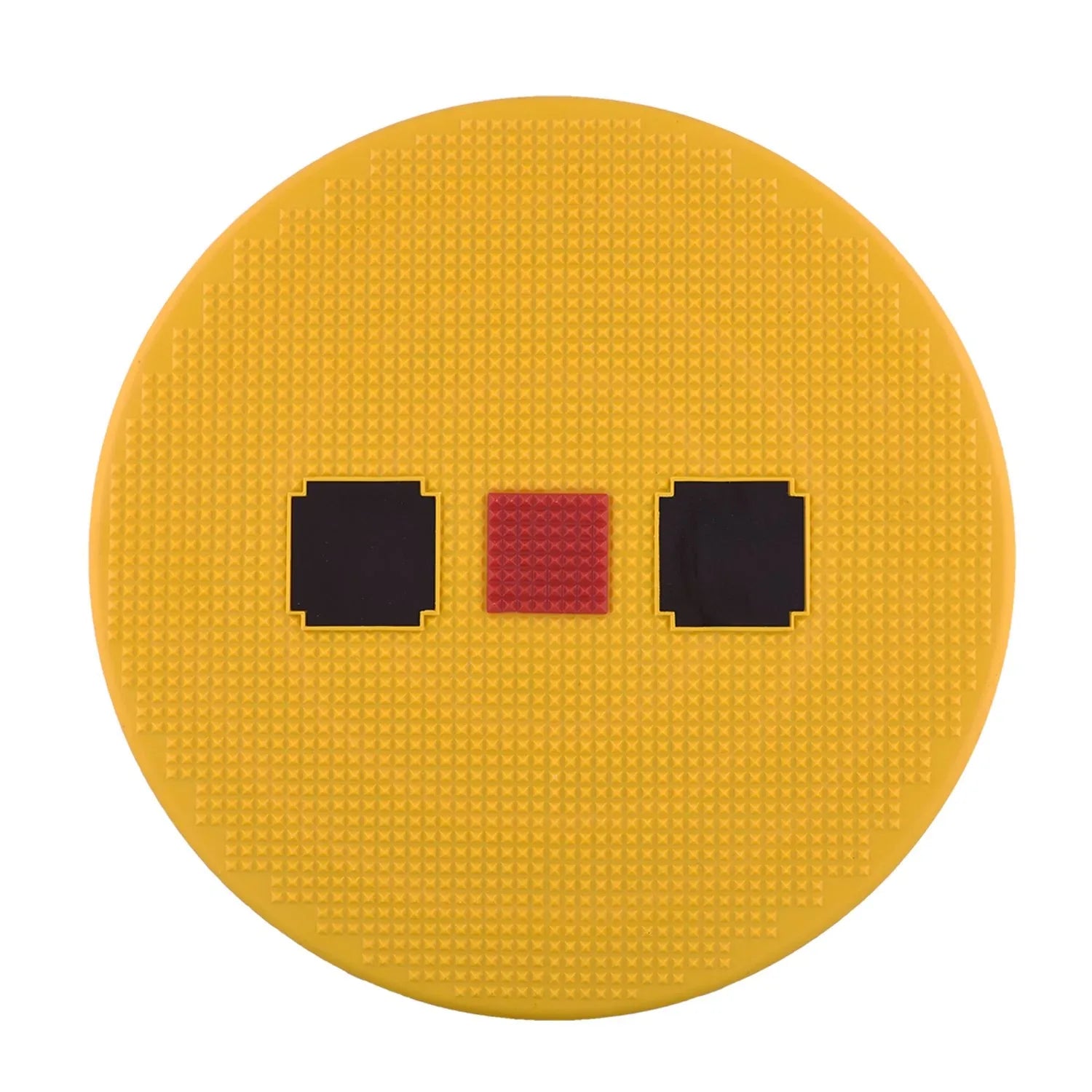 Acupressure foot massage mat for relaxation and tension relief.