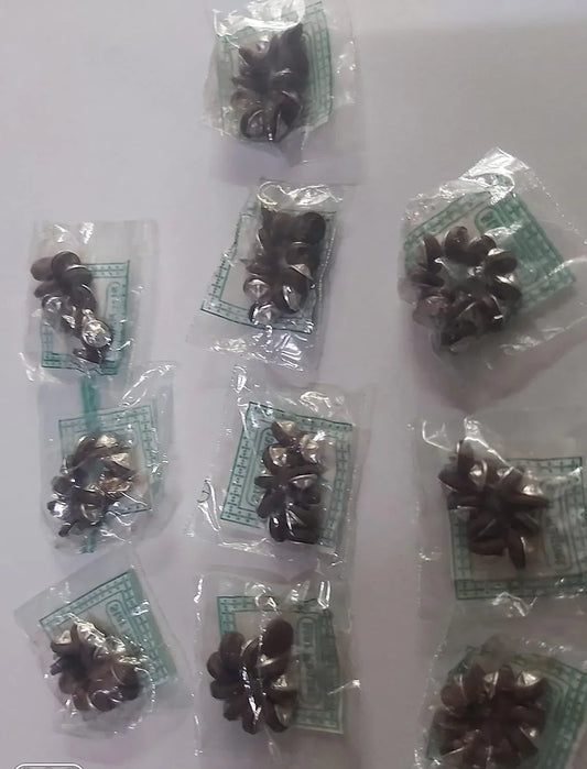 Acupressure star magnets set, star-shaped dark magnets in small sealed bags