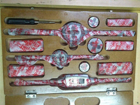 Tap And Die Set 1/4 To 1/2 British Standard Whitworth- Boxed Complete Bsw - StellerGear