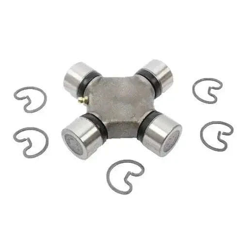 Metal U-joint spider kit with 4 retaining clips