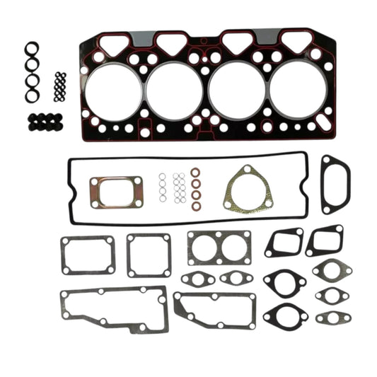 Cylinder Head Gasket Set Fit for JCB 2CX 3CX 4CX 3C 4C JS130 JS145 ,Perkins 1004