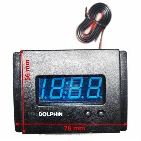 Dash Digital Clock Watch For Suzuki SJ410 SJ413 Samurai Jimny Sierra Drover - StellerGear