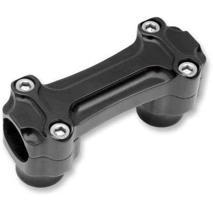 Fits Royal Enfield BLACK HANDLEBAR CLAMP INTERCEPTOR 650 - StellerGear