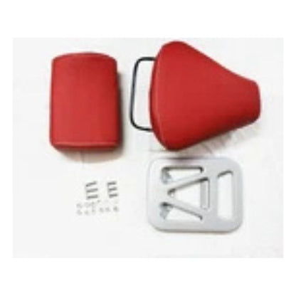 VESPA VBB GL VNA VNB 125 150 SPRINT SUPER SEAT SET RED WITH HANDLE ECs