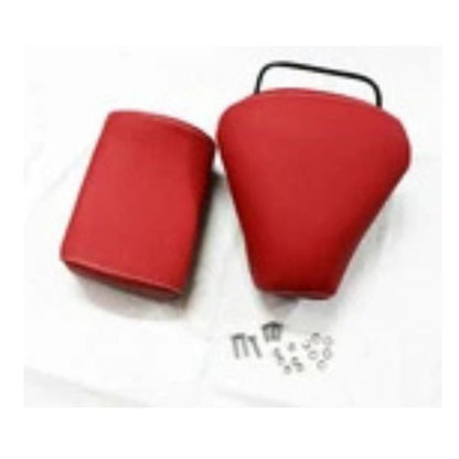 VESPA VBB GL VNA VNB 125 150 SPRINT SUPER SEAT SET RED WITH HANDLE ECs