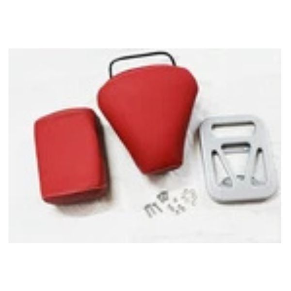 VESPA VBB GL VNA VNB 125 150 SPRINT SUPER SEAT SET RED WITH HANDLE ECs