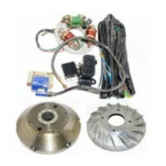 Vespa Stator With Flywheel Conversion Kit 6V to 12V VBB VBA VNA Super Sprint ECs
