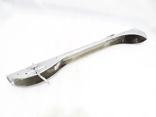 WILLYS MB Jeep chrome gun-holding dashboard rack with mounting brackets