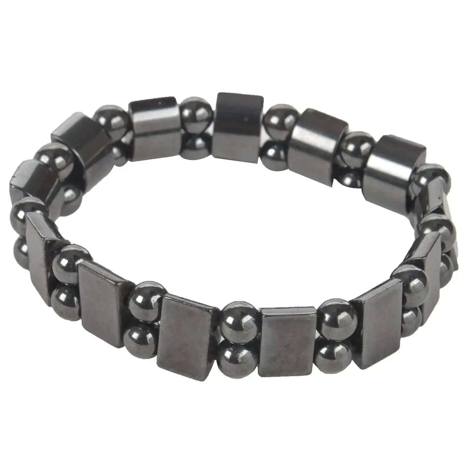 Acupressure Magnetic B.P. Bracelet in sleek metallic design