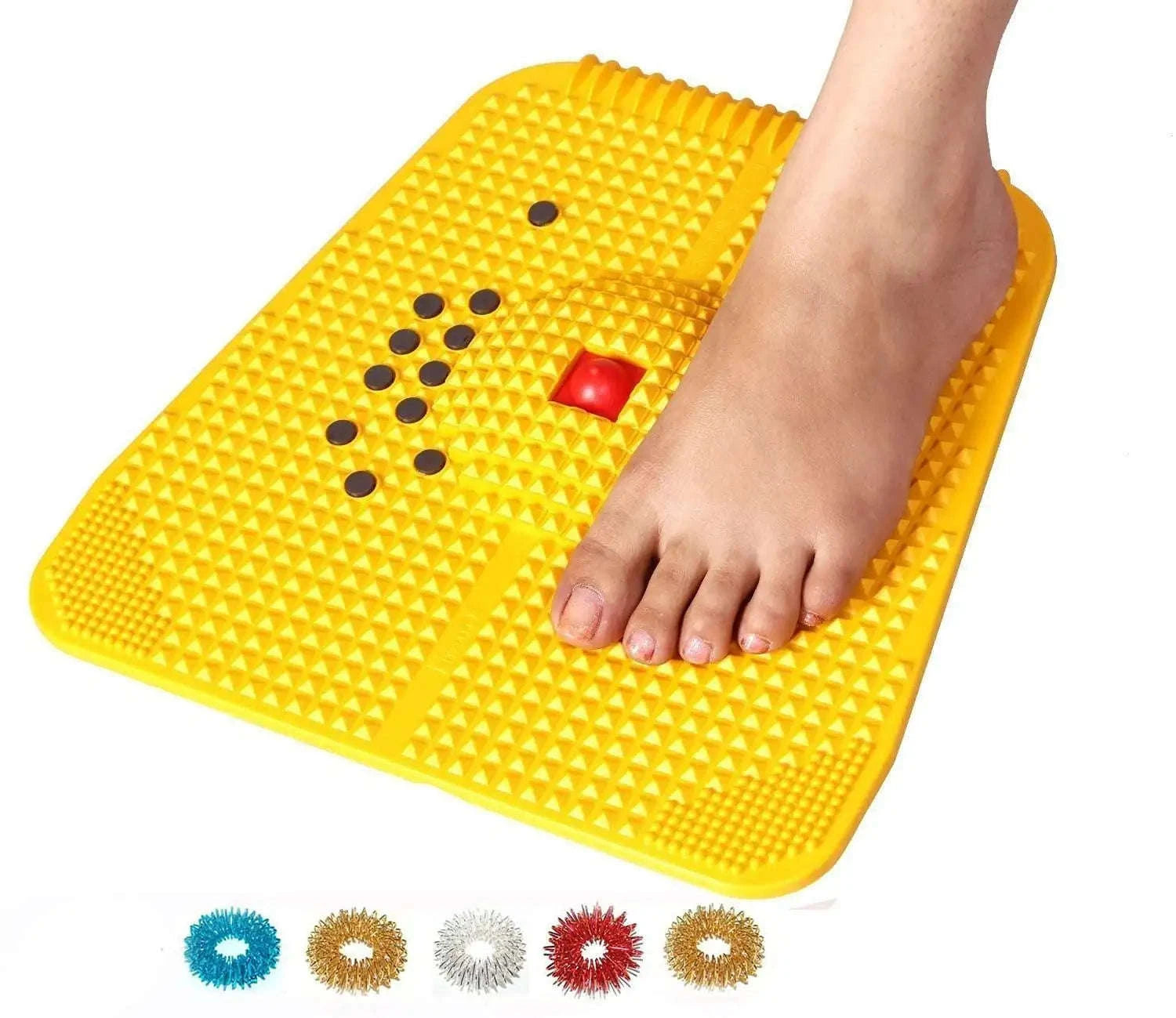Acupressure Reflexology Magnetic Therapy Foot Health Mat
