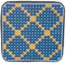 Acupressure seat small for targeted comfort and relief
