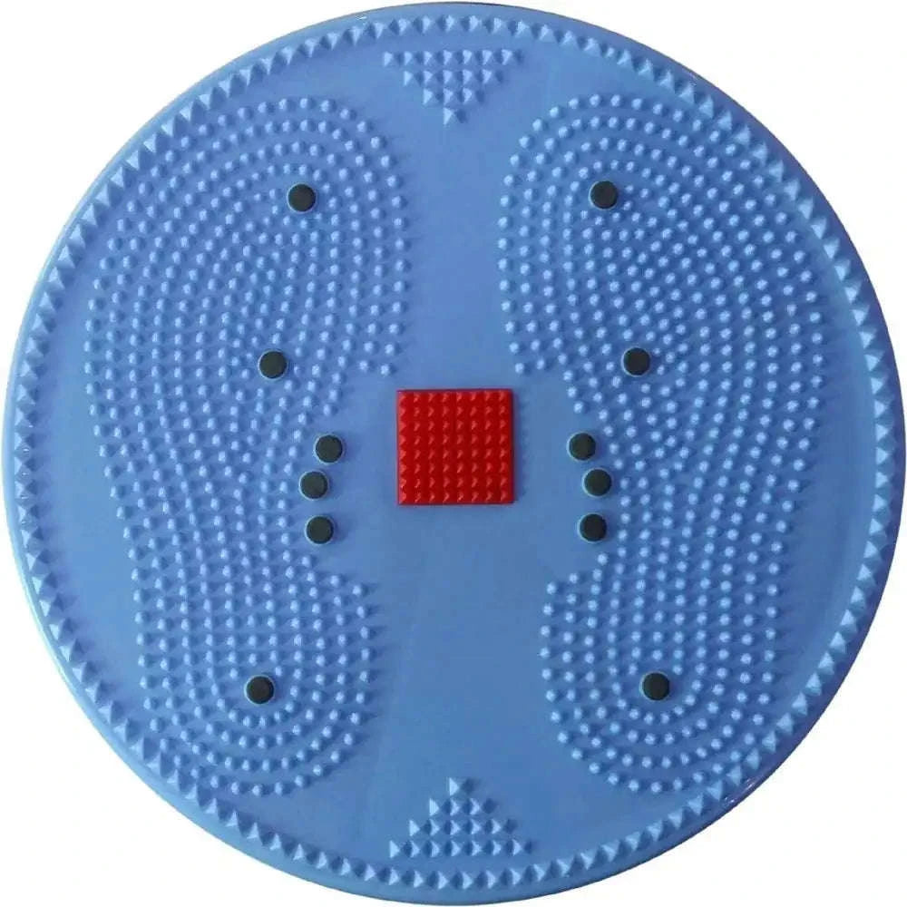Blue Acupressure Twister Big Disc Pyramid for magnetic therapy