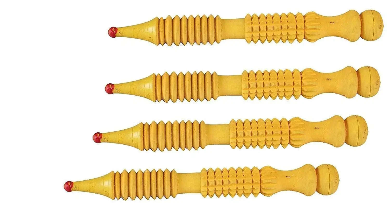 Acupressure Wooden Jimmy Roller Massager for hands and feet