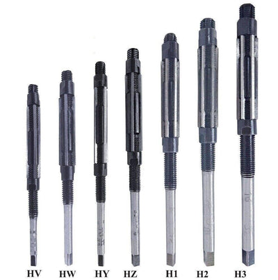 Adjustable Hand Reamer 7 Pcs HV- H3 Inch - StellerGear