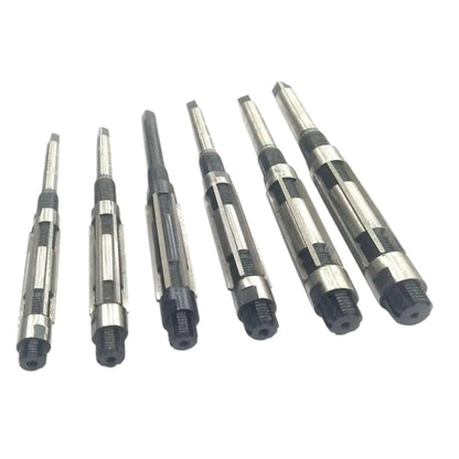 Hand reamer set of 8 adjustable metal reamers with dark handles