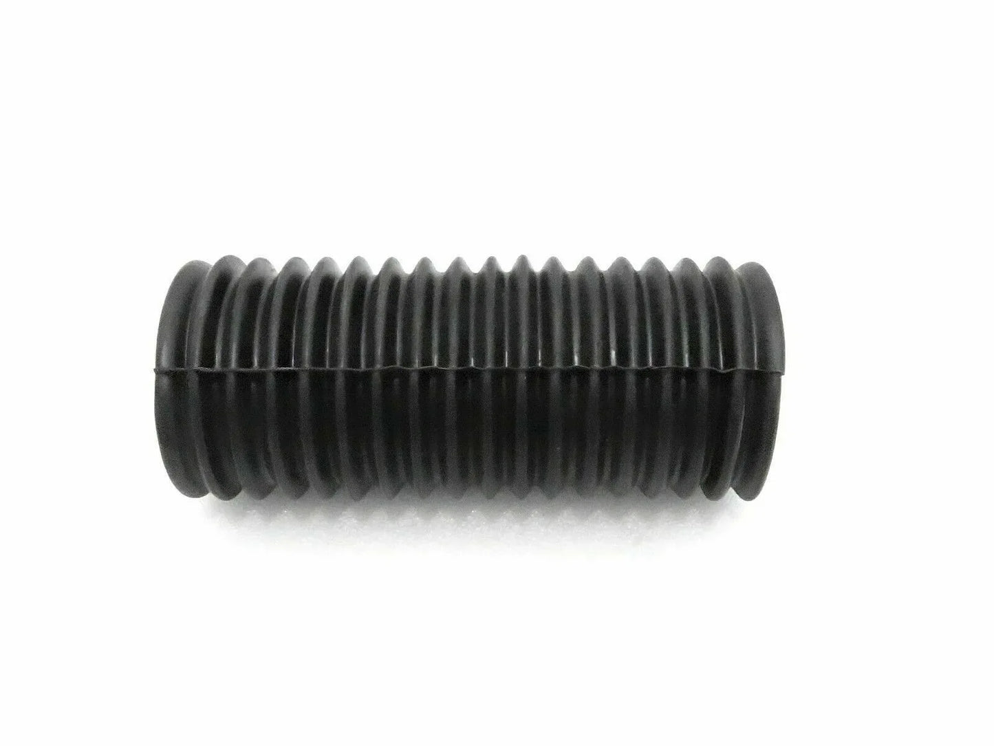 Air purifier hose pipe, black ribbed flexible tube