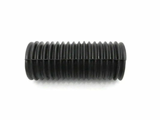 Air purifier hose pipe, black ribbed flexible tube