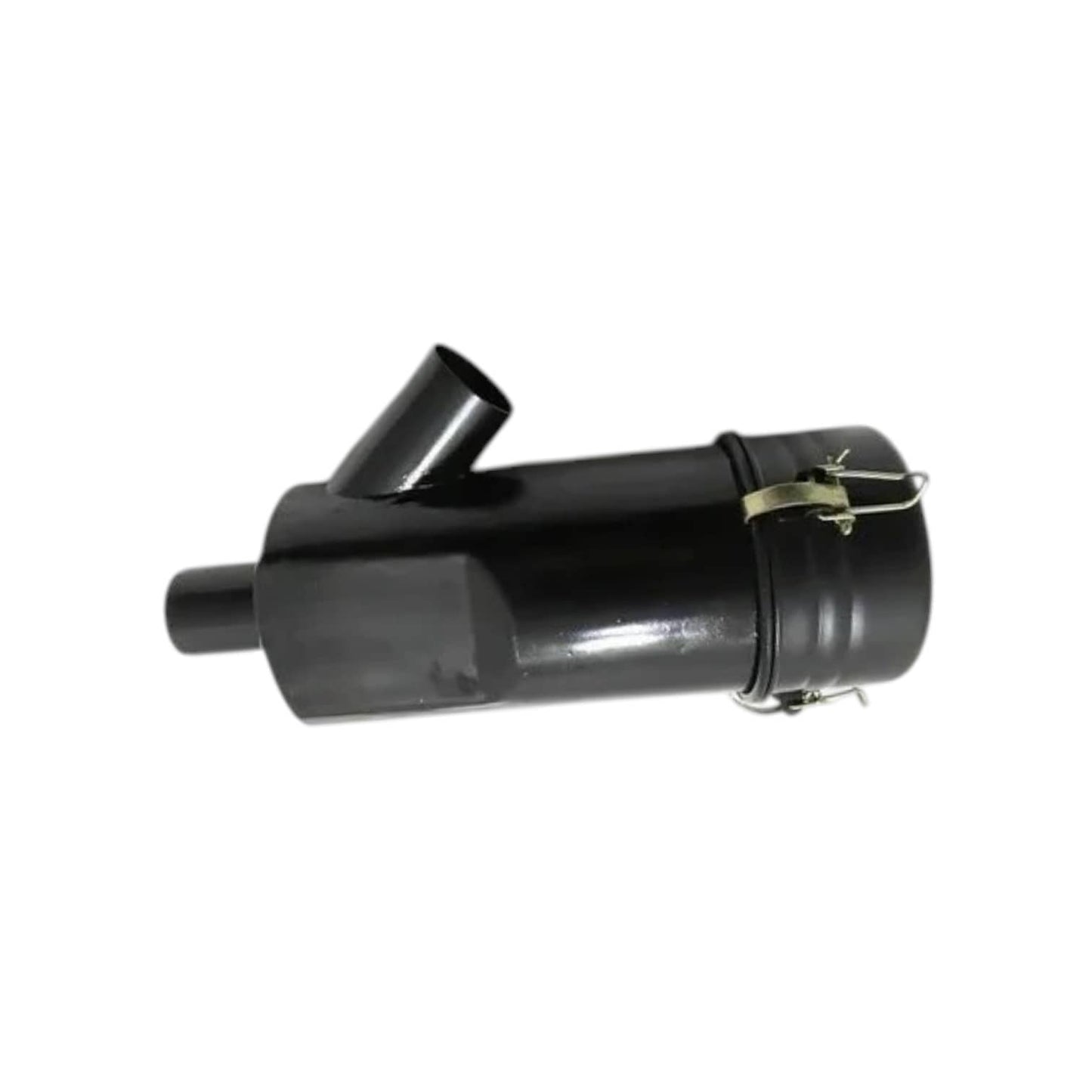 Air cleaner and purifier assembly, metal, designed for tractors and heavy machinery to enhance air quality