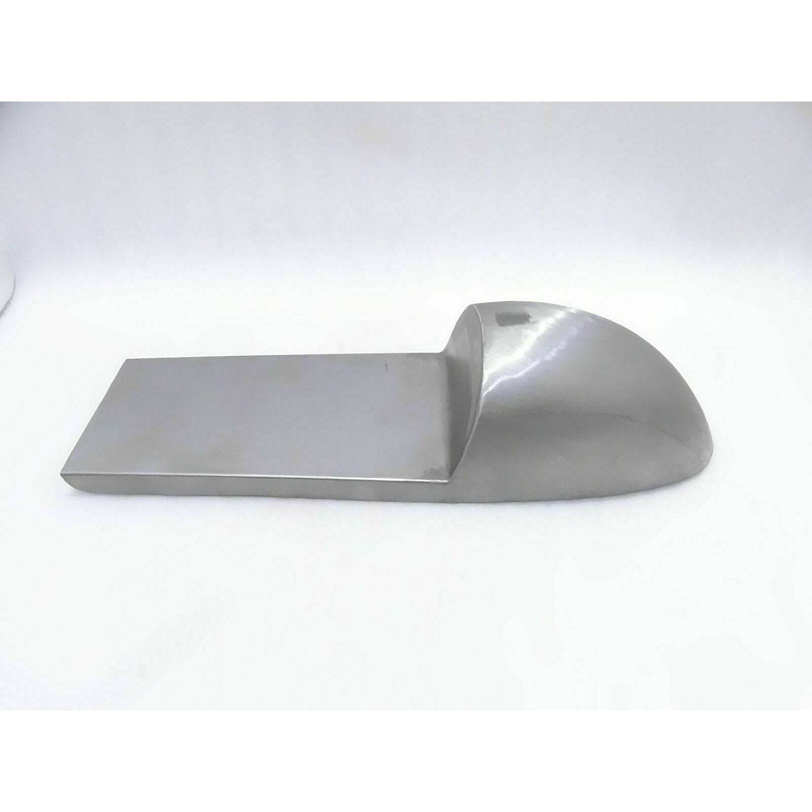 Aftermarket Benelli Mojave cafe racer seat in sleek aluminum design for custom motorcycles