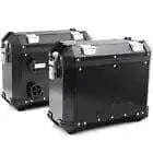 Black Panniers Box With Rail& Waterproof Inner Bag Fits Royal Enfield Himalayan - StellerGear