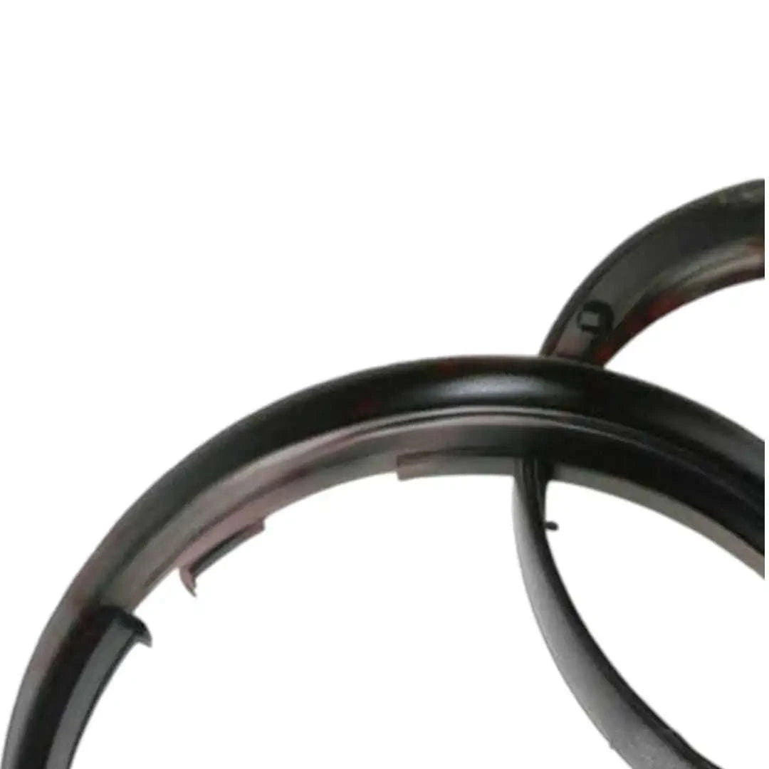 Black powder coated headlight inner outer rim for Royal Enfield motorcycle parts and accessories