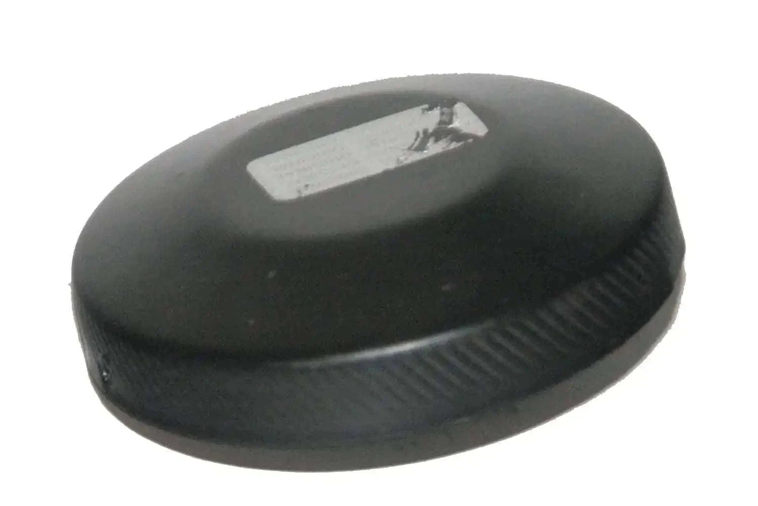Black tractor fuel cap for Massey Ferguson models 35 and 65