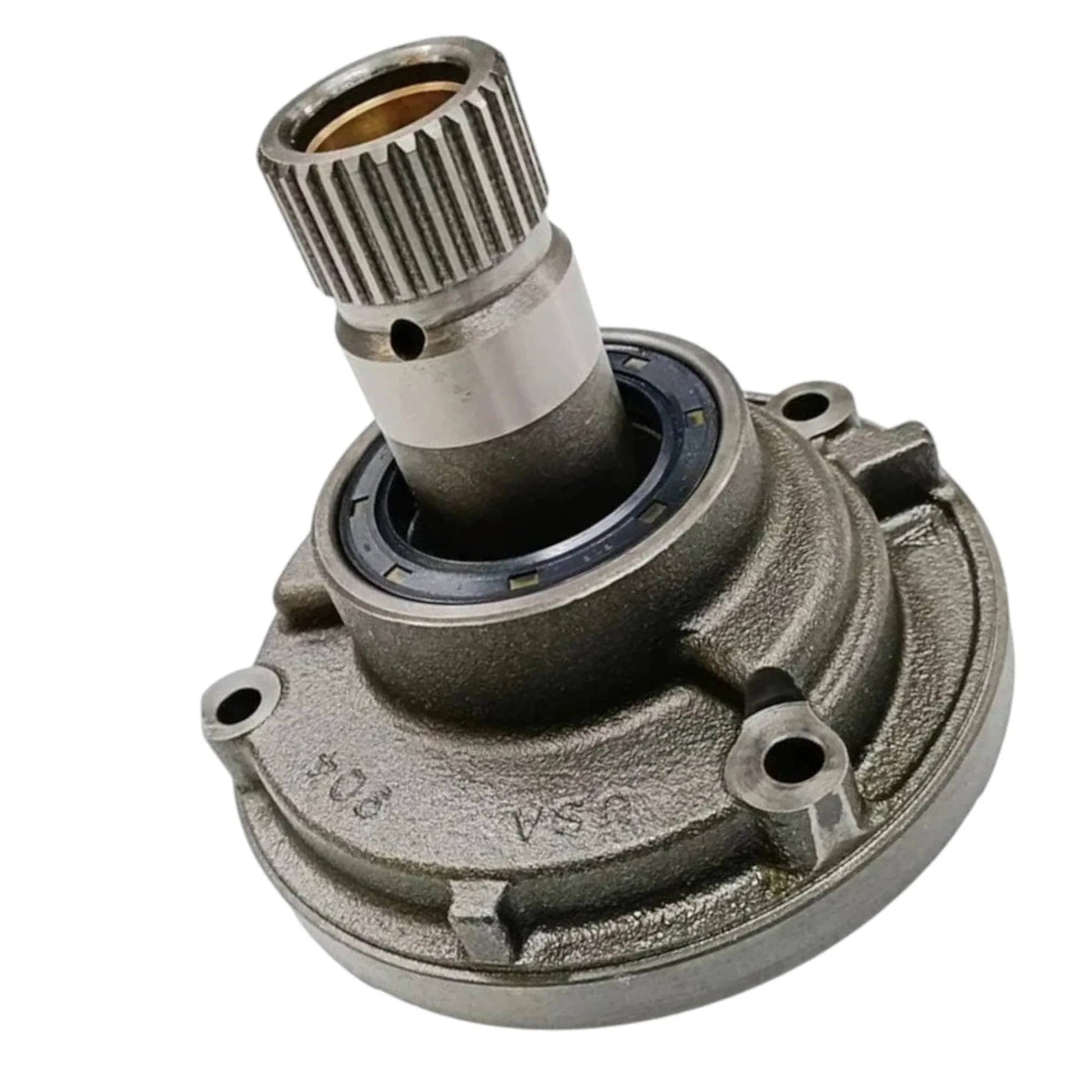 Borg Warner transmission pump for JCB 3CX with detailed mechanical features and robust design