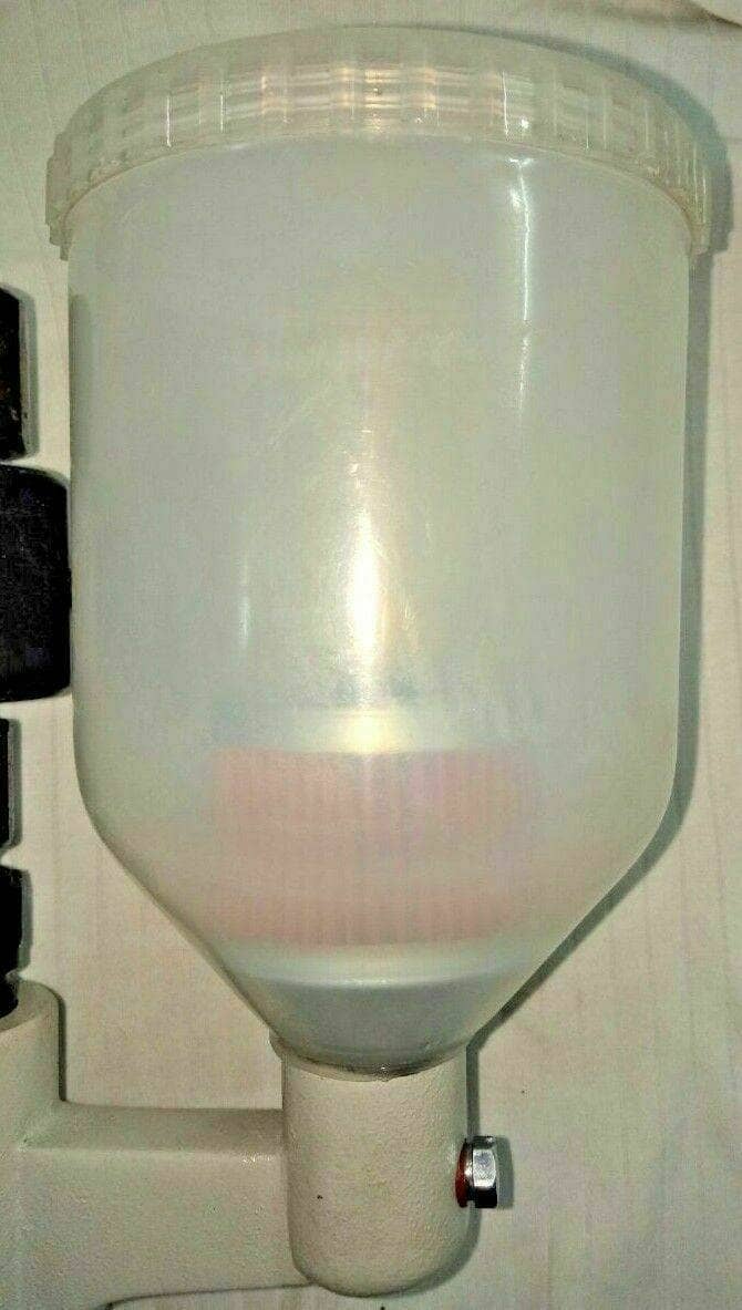 Fuel container bowl for Bosch injector tester with clear design for easy monitoring