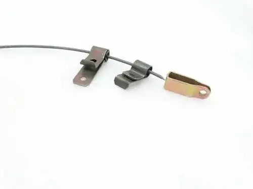 Metal top bow pivot bracket set with brown mounting pad