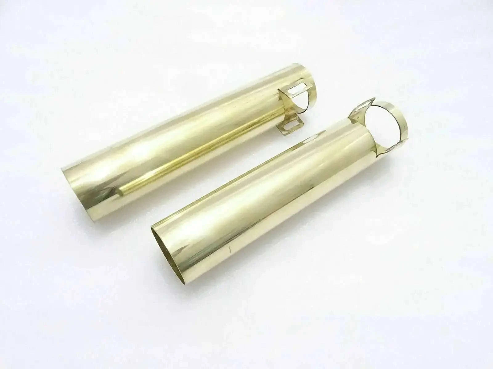 BRASS LONG FORK COVER TUBES FIT FOR OLD MODEL ROYAL BIKES - StellerGear