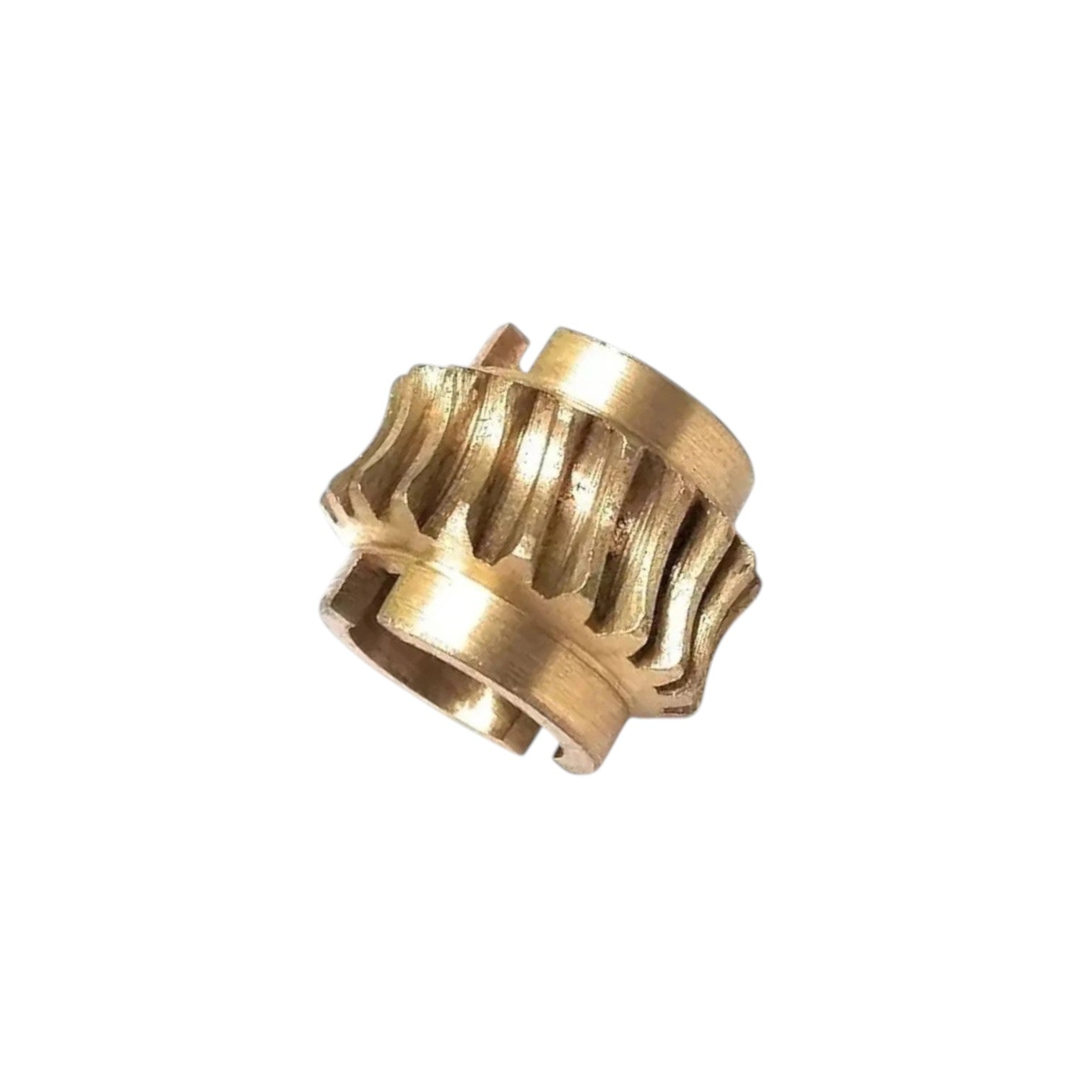 Bronze gear for Van Norman 777s, precision machined, suitable for industrial machinery use.