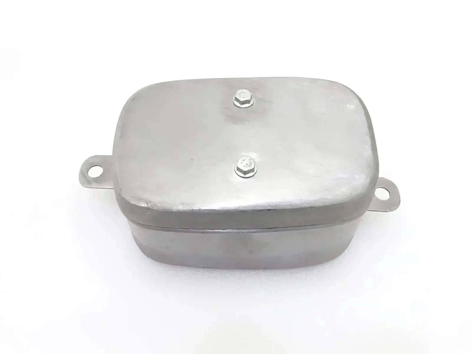 BSA BANTAM D1 D3 125CC TOOL BOX RAW STEEL (2 HOLES) - StellerGear