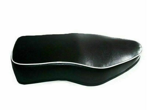 Dual Seat White Piping For BSA A7 A10 B31 B33 Swinging Arm - StellerGear