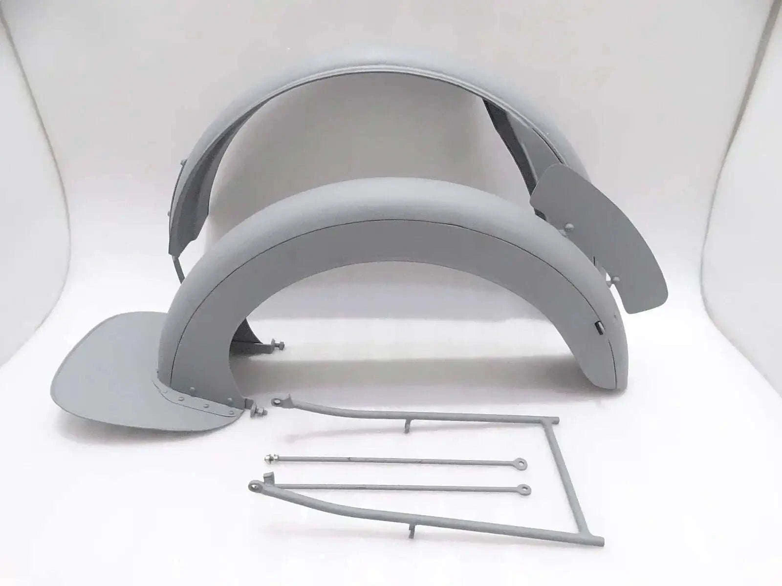 BSA MODEL "K AND H" MUDGUARD FRONT & REAR SET WITH STAYS (1914-1920 ) - StellerGear